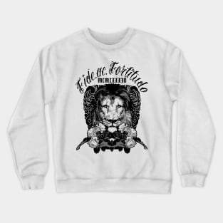 Warrior King - Lion - Street wear design Crewneck Sweatshirt